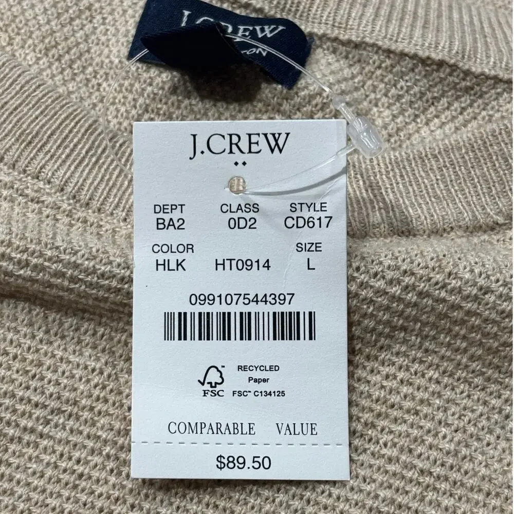 J. Crew Factory crew mens